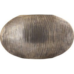 PTMD Bloempot Jowad - 52x15x32 cm - Aluminium - Goud