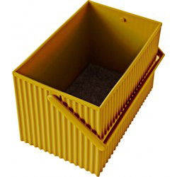 Hachiman Omnioffre M - 248x142x155mm - Mosterdgeel