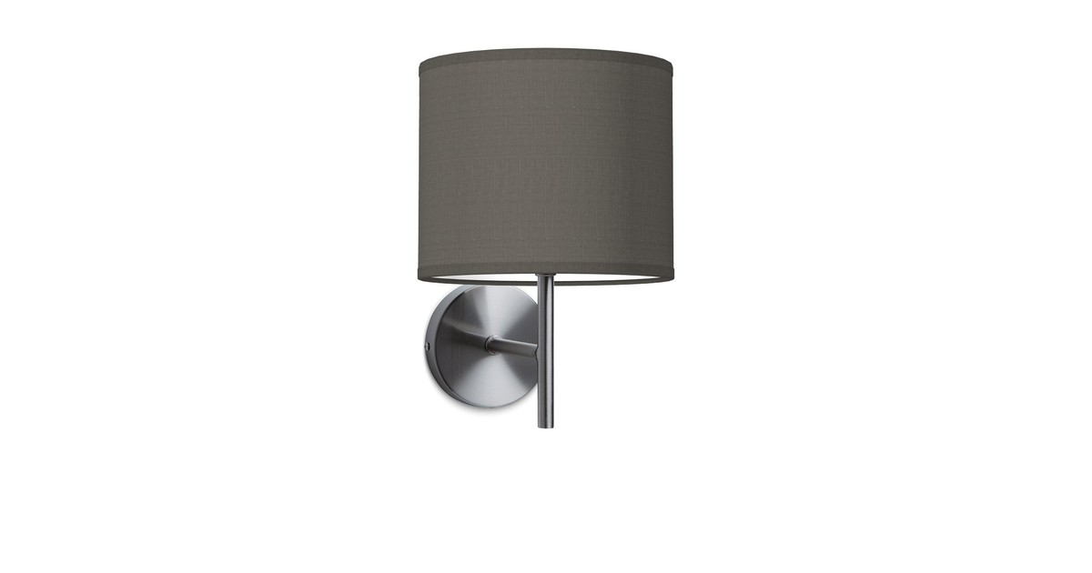 Wandlamp mati bling Ø 20 cm - antraciet