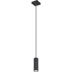 Industriële hanglamp Robby - L:9cm - GU10 - Metaal - Zwart