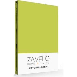 Zavelo Laken Basics Limoen (Katoen)-1-persoons (150x250 cm)