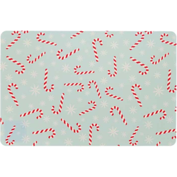 Unique Living - Placemat Xmas Lollipop 30x45cm Blue