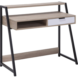 Beliani CALVIN - Bureau-Lichte houtkleur-MDF