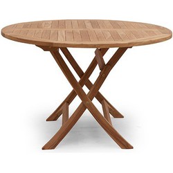 Teak klaptafel Sanana I 90cm - Buitengewoon de Boet