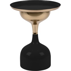 Bijzettafel Ivy - Zwart - Ø41cm