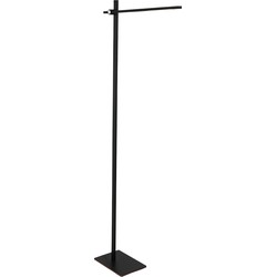 Mexlite vloerlamp Stekk - zwart - metaal - 2690ZW