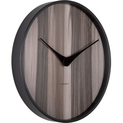 Wandklok Wood Melange - Bruin - Ø40cm