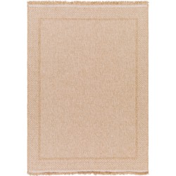  Buitenkleed - Balkon, Terras, Keuken - Jute-Look Tapijt NIKKI - Bruin/Beige - 120x170 cm 