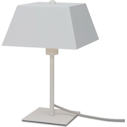 Tafellamp Perth - Wit - 20x20x31cm