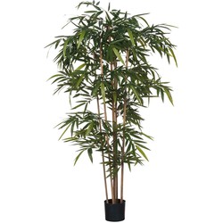 Mica Decorations Bamboe Kunstplant - H180 x Ø75 cm - Pot - Groen