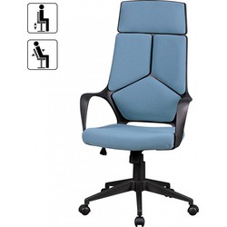 Pippa Design ergonomisch gevormde bureaustoel - blauw
