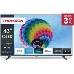 THOMSON 43QG4S14 - QLED-tv 43 (109 cm) - 4K 3840x2160 - HDR 10 - Google TV - 2xHDMI 2.1 + 2xHDMI 2.0