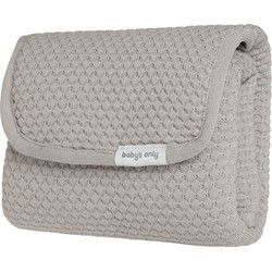 Baby's Only Gebreid verschoonmatje Sky - Verschoningsmatje voor onderweg - Urban Taupe