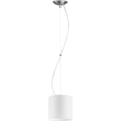 hanglamp basic deluxe bling Ø 16 cm - wit