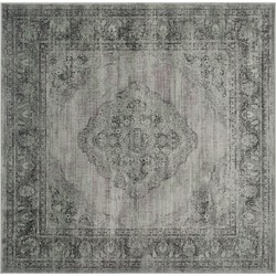 Safavieh Traditional Indoor Woven Area Rug, Vintage Collection, VTG112, in Light Blue, 183 X 183 cm