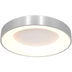 Ronde metalen plafonniÃ¨re LED Steinhauer Ringlede Wit