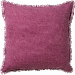 Dutch Decor BURTO - Sierkussen 45x45 cm - gewassen katoen - Heather Rose - roze - Dutch Decor