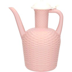 Gieter oud roze 2 liter van kunststof - Gieters