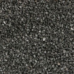35 stuks! Basalt split zwart 8/11 mm 20 kg