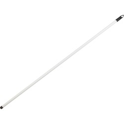 Universeel bruikbare Bezemsteel - dweil steel metaal/kunststof - 120cm - Bezemstelen