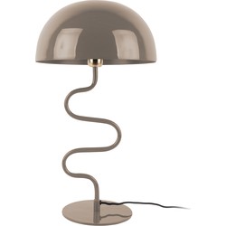 Leitmotiv - Tafellamp Twist - Warmgrijs