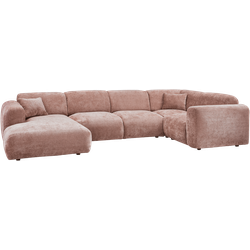 WOOOD Cloud Hoekbank Rechts - Chenille - Taupe - 80x345x198 cm