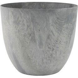 Ter Steege Plantenpot - betongrijs - kunststof - 45 x 38 cm - Plantenpotten