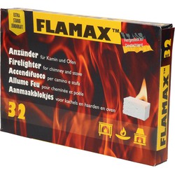 Flamax Aanmaakblokjes voor BBQ - 32 stuks - Aanmaakblokjes