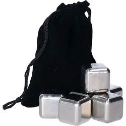 HI Whiskey/whisky koelstenen - 14x st - 2,7 cm - Whiskeystenen