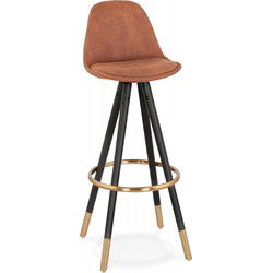 KONG design barkruk 41x41x97 cm Bruin