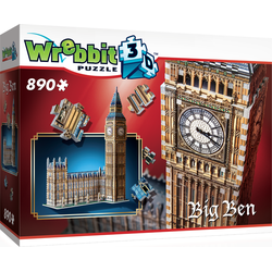 Wrebbit Wrebbit Wrebbit 3D puzzel - Big Ben (890)