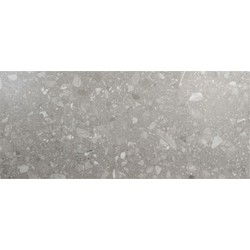 Minerva Tafelframe Antracite Met Tafelblad Ceramic Terrazzo 220 x 95 cm