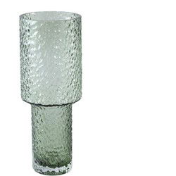 PTMD Vaas Blane - 12x12x32 cm - Glas - Groen