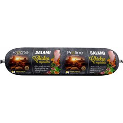 Dog salami chkn&vege 800g