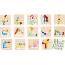 Goki Goki Activity memo gymnastics 5 x 5 cm