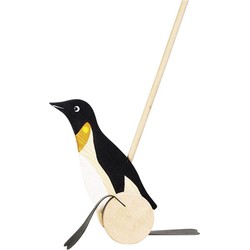 Goki Goki Penguin, push-along animal H= 22 cm