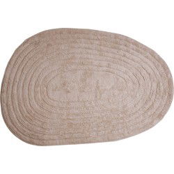 Badmat Oliver - Taupe 60 x 100 cm