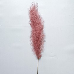 Pampas gras 130 cm roze kunstbloem - Buitengewoon de Boet