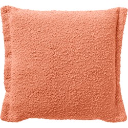 Dutch Decor OTIS - Sierkussen 45x45 cm - effen kleur - unieke stof - Muted Clay - roze - Dutch Decor