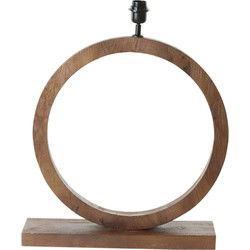 Light & Living - tafellamp - Tinar - bruin - hout - losse armatuur - E27 - 8305083