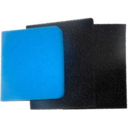 Filtermatten Filtramax 12500 1 x blauw 2 x zwart H4 x 40 x 30,0/32,5 cm - Ubbink