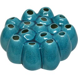 Villa Pottery  Pompom Aqua Blue - 30x30x11