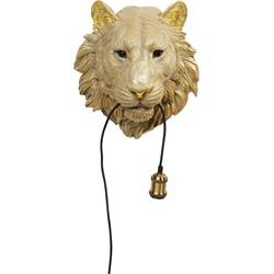 Kare Wandlamp Tiger Head