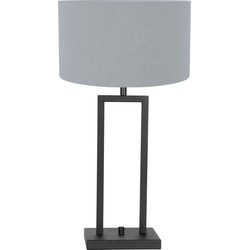 Steinhauer tafellamp Stang - zwart - metaal - 30 cm - E27 fitting - 3946ZW