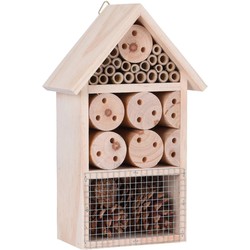 Insectenhotel - hout - 25 cm - Insectenhotel