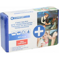 Comfort Aid - Premium EHBO Verband Set - Verbanddoos - 41 delig - Verbandoos auto - EHBO doos