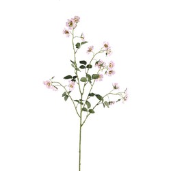 PTMD Kunstbloem Rose - 59x29x113 cm - Kunststof - Goud