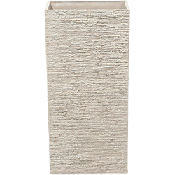 GAZA - Plantenbak - Lichtbeige - 30 cm - Stenenmix