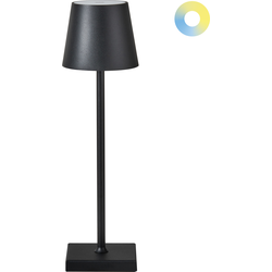 Beliani BACEIRO - Tafellamp-Zwart-Aluminium