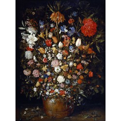 Piatnik Piatnik Flowers in a Wooden Vessel - J. Breughel the Elder (1000)
